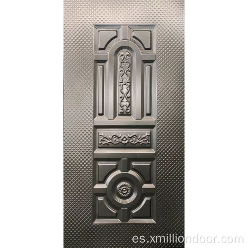 Panel decorativo de la puerta de metal